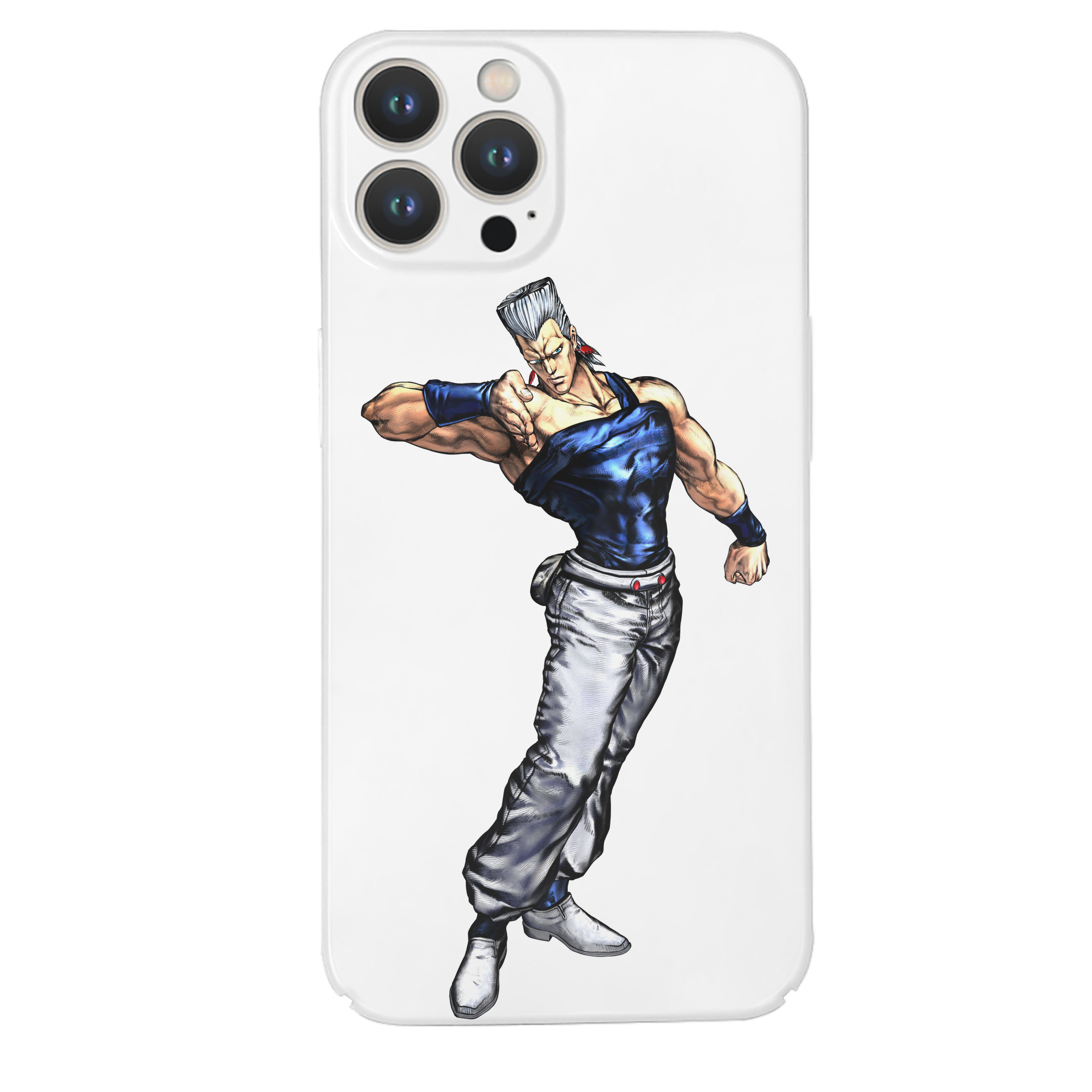 （画像用） ジョジョの奇妙な冒険 ジャン＝ピエール?ポルナレフ JoJo's Bizarre Adventure Jan Pierre Polnareff 【iPhone 14シリーズ対応】ハードケース
